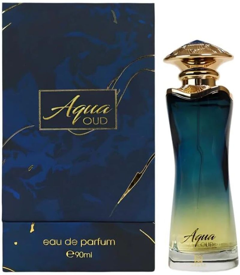 Ahmed Al Maghribi Aqua Oud Eau de Parfum 90 ml - Image 3
