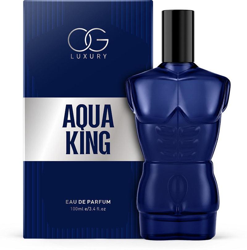 OG LUXURY Aqua King | Luxury Fragrance | Long lasting, Premium Perfume | For All Occasions Eau de Parfum  -  100 ml (For Men)