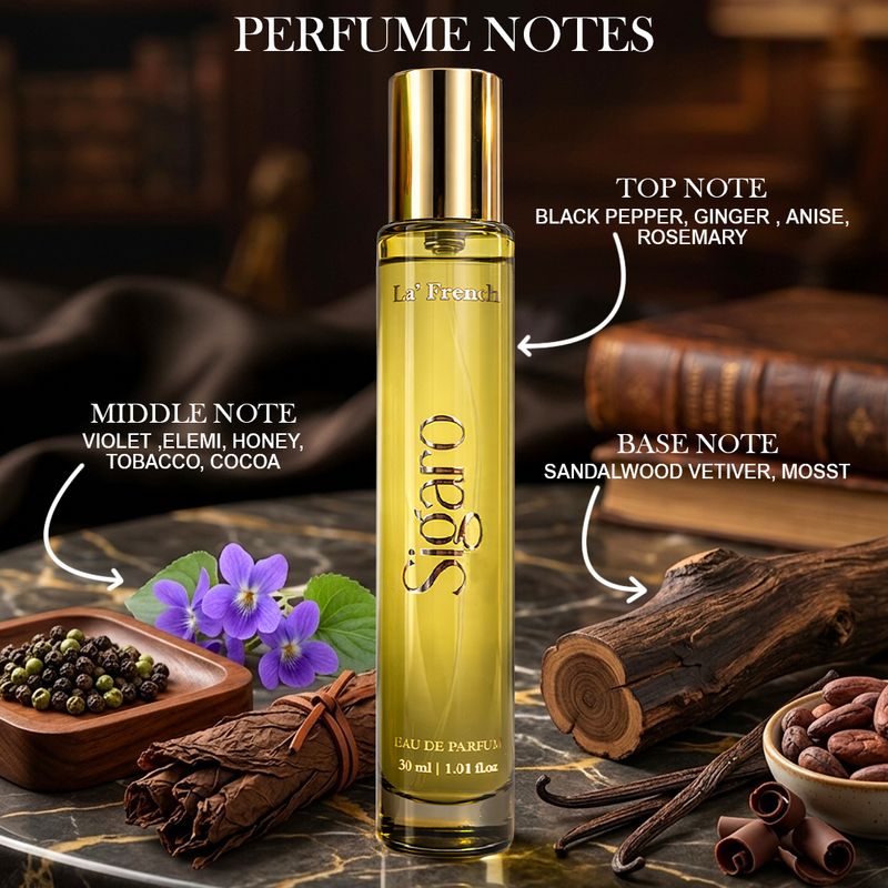 La French Sigaro Perfume 30ml - Image 5