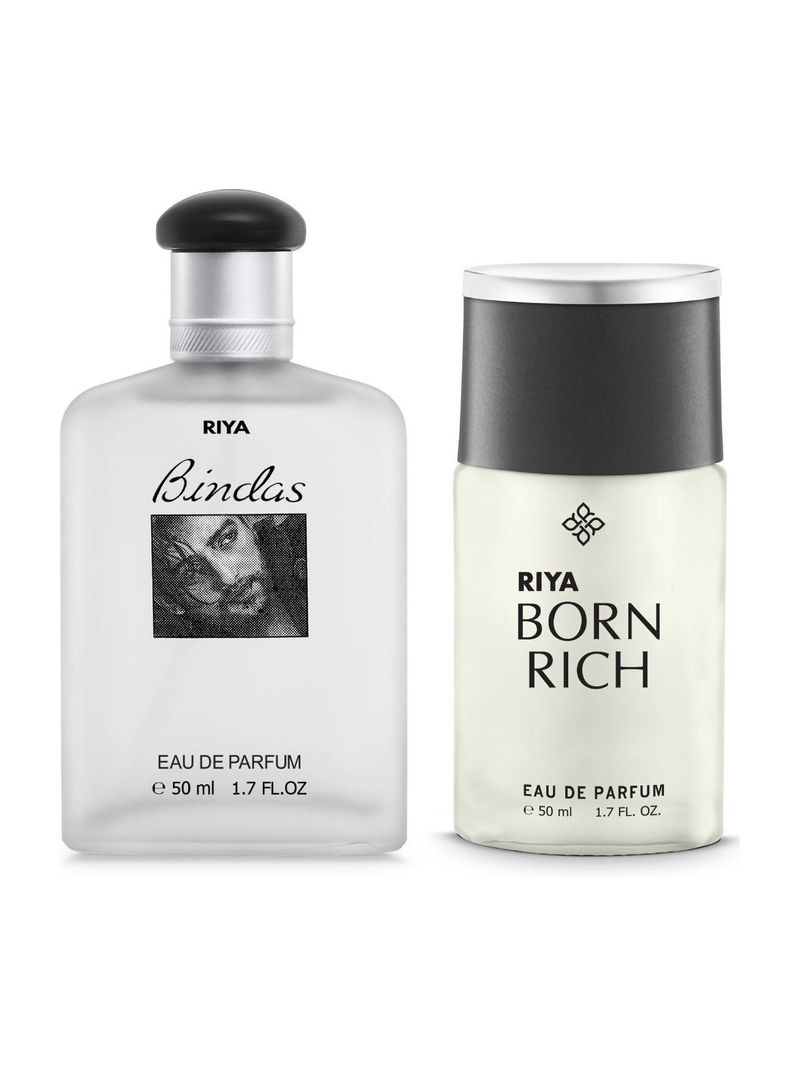 RIYA Bindas & Born Rich Perfume For Pack of 2 · 50 ml (100 ml total) - Image 2