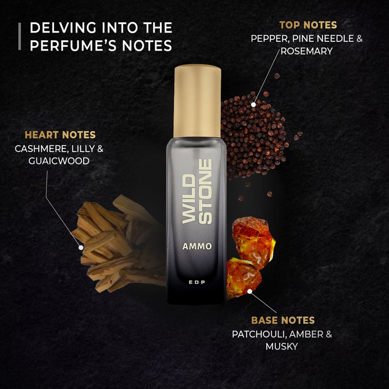 Wild Stone Whisky, Cigar & Ammo Perfume 20 ml - Image 5