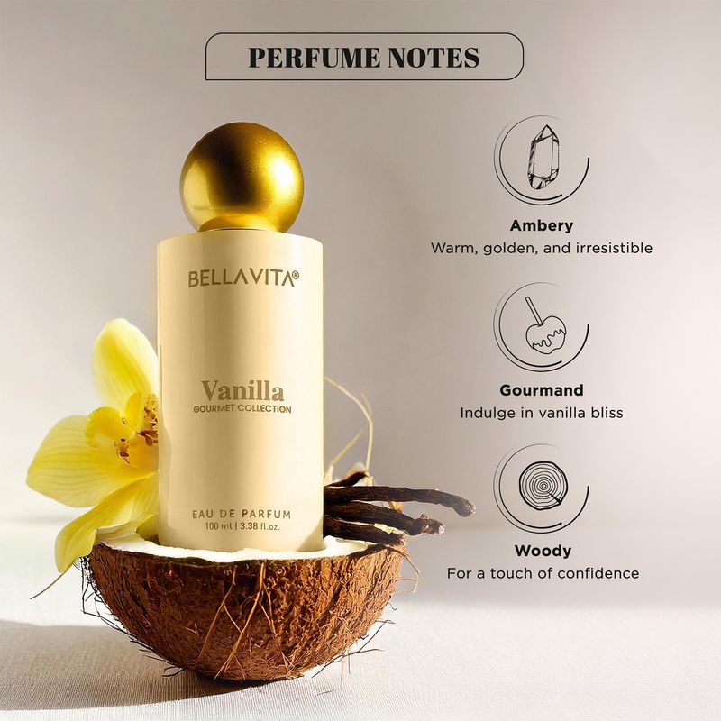 BELLAVITA Vanilla Gourmet Unisex Perfume 100 ml - Image 3