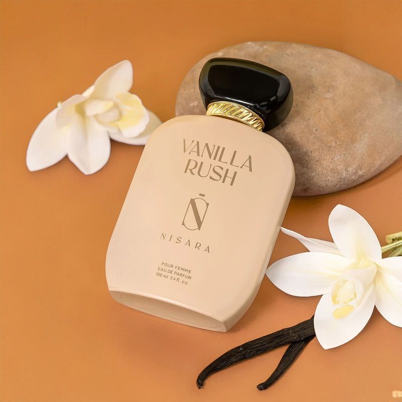Nisara Vanilla Rush Ambery Vanilla Eau De Parfum 100ml - Image 6