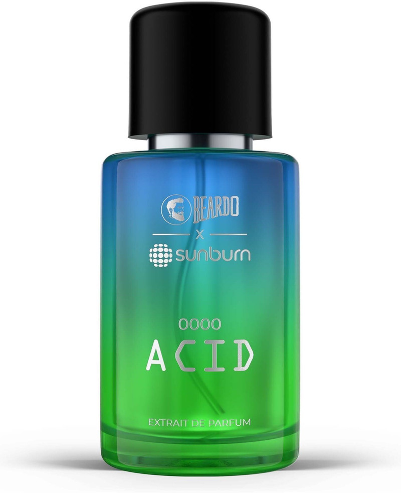 BEARDO Acid Perfume EDP Strong & Long Lasting Fragrance | Lemon, Basil, Musk, Vervain Extrait De Parfum  -  30 ml (For Men)
