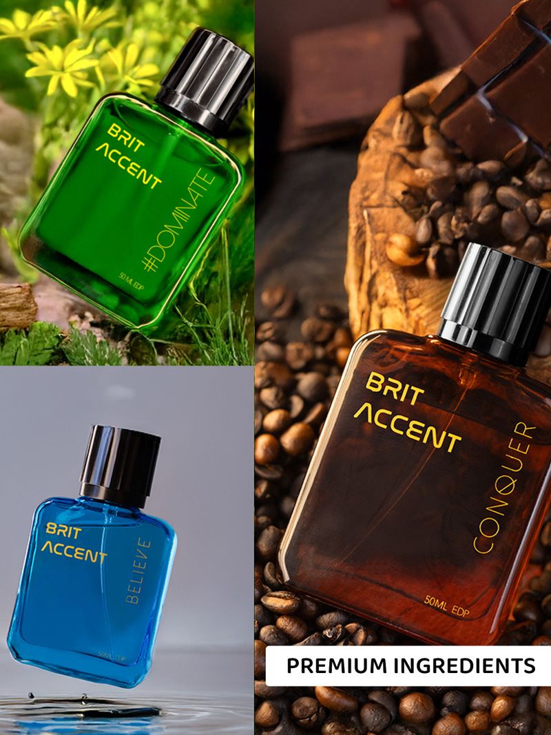 Brit Accent Grandeur Premium Collection Gift Set 3x50ml - Image 5