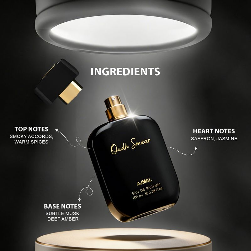 Ajmal ARTISAN OUDH SMEAR Fragrance 100ml - Image 3