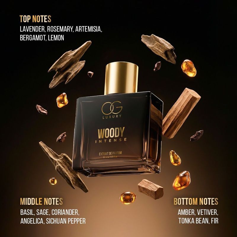 OG LUXURY Woody Intense Perfume 50 ml - Image 5