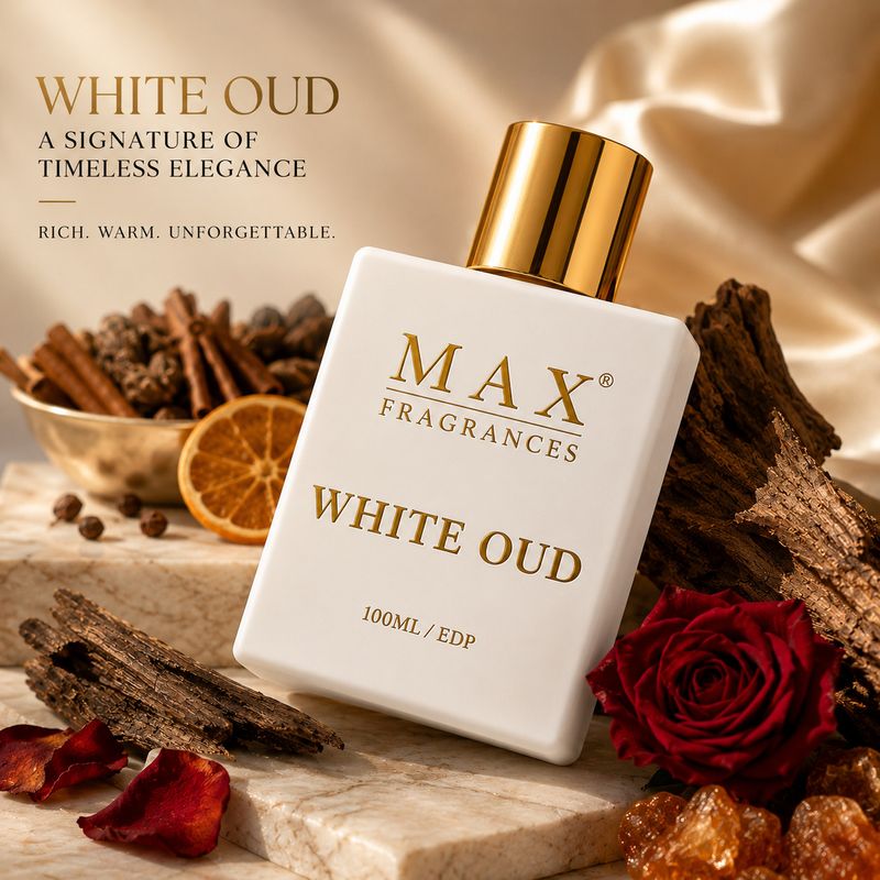 maxfragrances White Oud Elite Eau de Parfum 100ml - Image 4