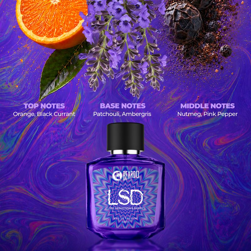 BEARDO LSD Perfume for Men, 100ml Eau de Parfum - Image 6