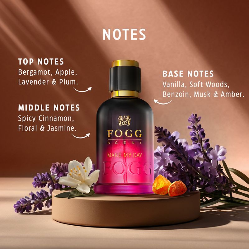 FOGG Make My Day Eau de Parfum 100ml - Image 3