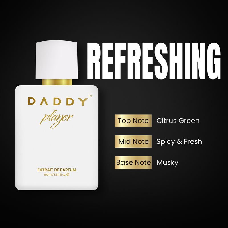 DADDY Player 100ml Fragrance Spray Pack of 2 · 100 ml (200 ml total) - Image 3