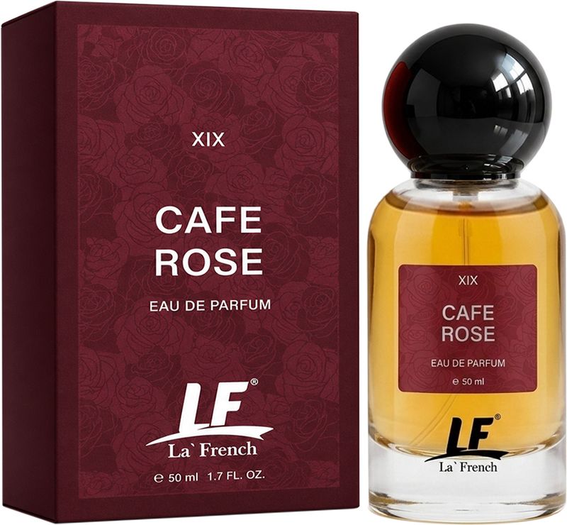La French Cafe Rose Unisex Perfume - Image 2
