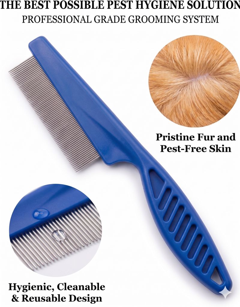Dobariya Mart Pet Flea & Tick Remover Comb - Image 4
