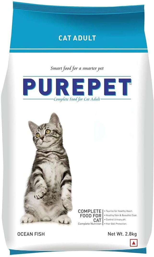 Purepet Ocean Fish 2.8 kg Dry Cat Food - Image 2