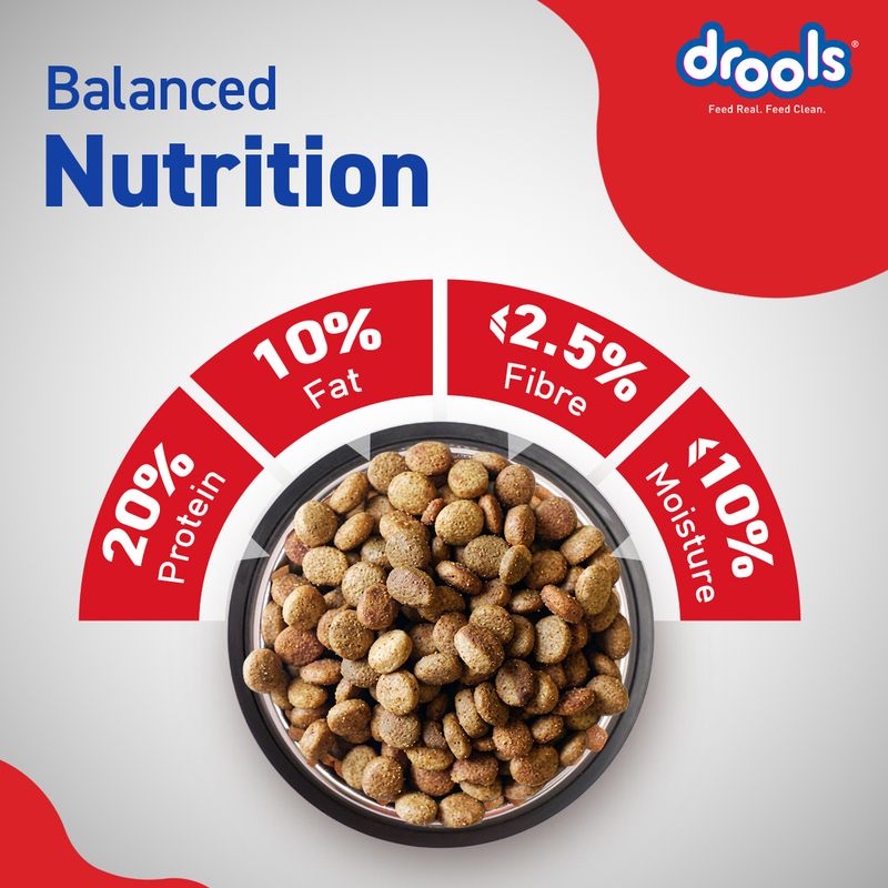 Drools Performance Chicken 10 kg Dry Adult Dog Food - Image 6