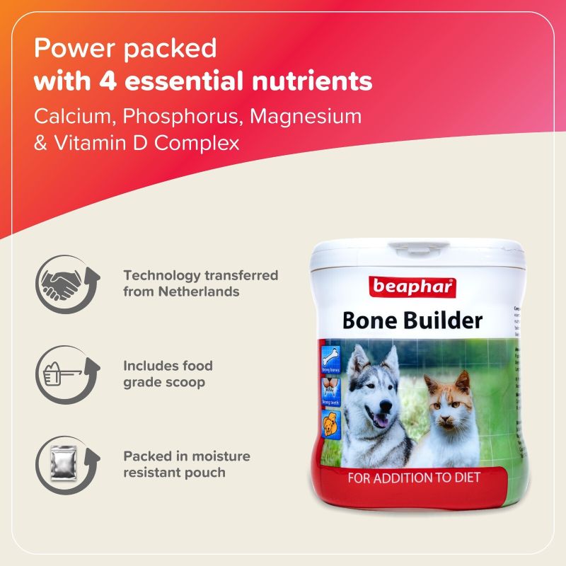 Beaphar Bone Builder Powder with Calcium - Image 6