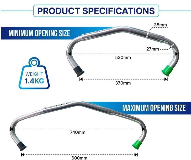 ApexLoom Cow Anti Kick Bar - Image 3