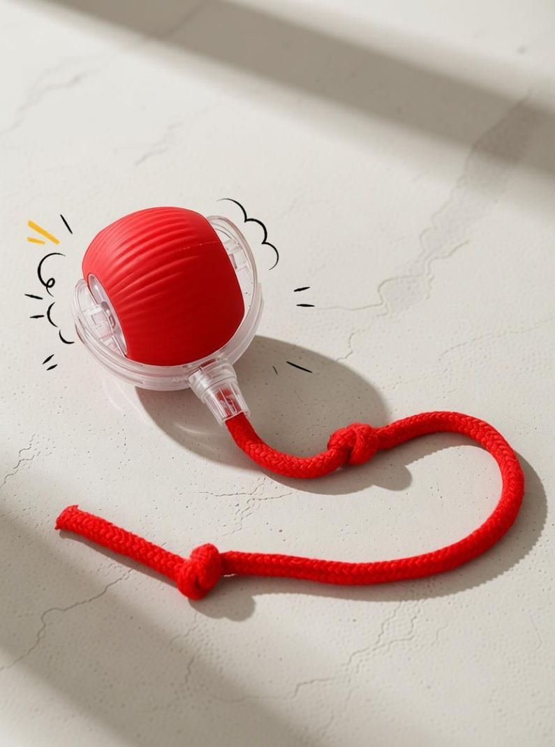 decorvaiz Smart LED Rotating Cat Toy Ball - Image 4