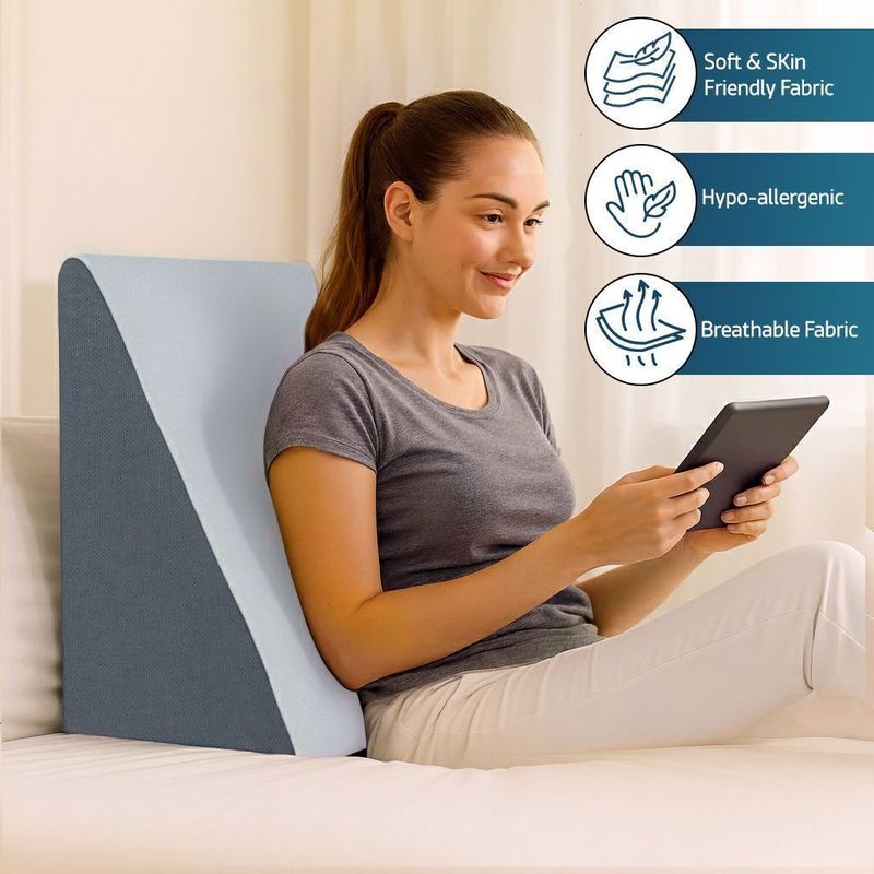 HOMESO Memory Foam Orthopaedic Wedge Pillow - Image 6