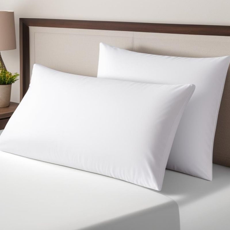 STOMIA Cotton Sleeping Pillow Pack of 3 White - Image 6