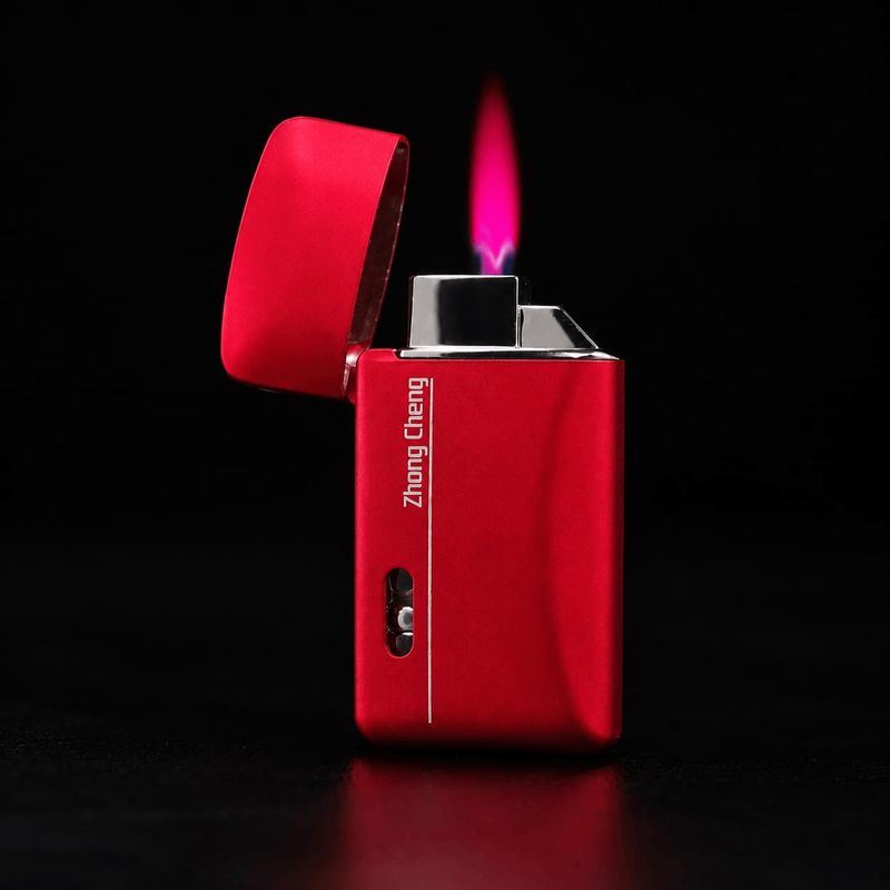 Smoka Red Pattern Jet Flame Lighter - Image 4