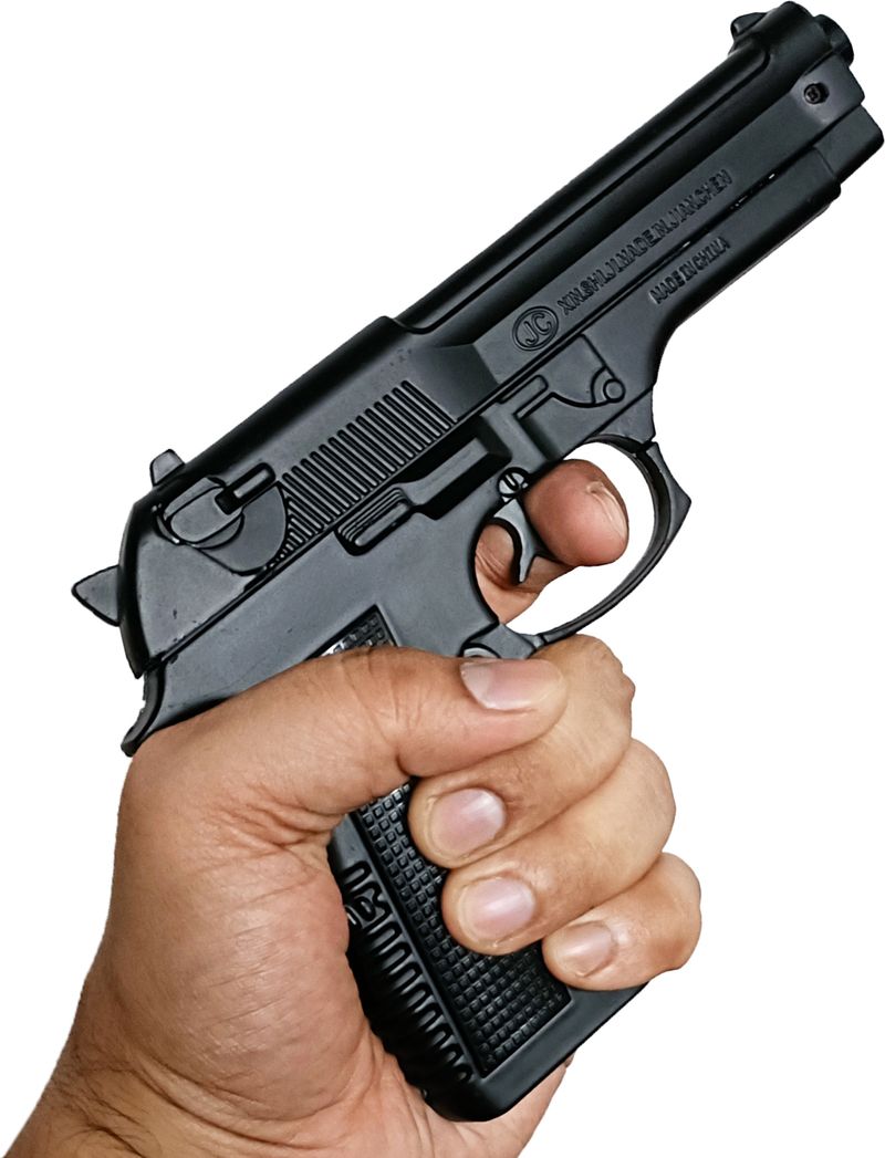 WeHigh 608 Black Gun Pistol Lighter - Image 2