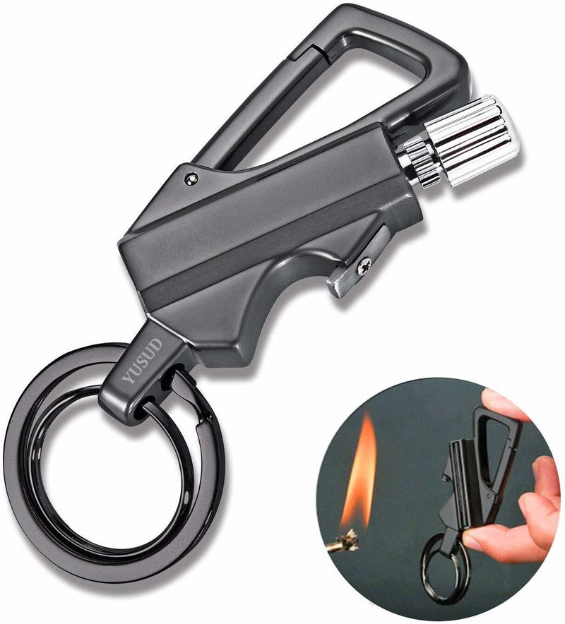 Kudos Enterprises Keychain Bottle Opener and Matchstick Fire Starter - Image 5