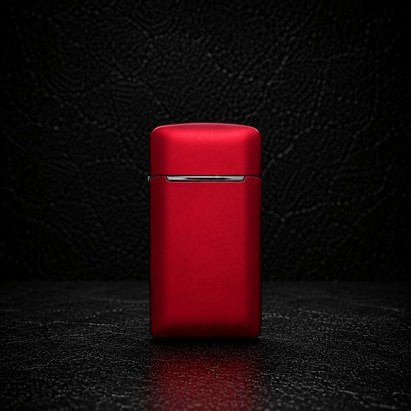 Smoka Red Pattern Jet Flame Lighter - Image 6