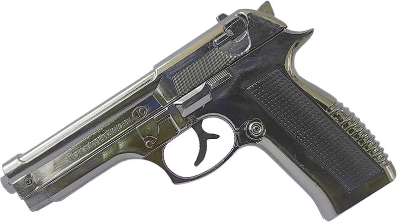 Praliptha 608 Heavy Metal Pistol Shape Barrel Pull Back System - Image 6