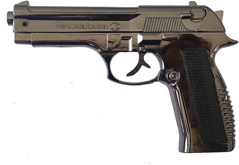 GLOBAL BROS ANTIOQUE 608 Heavy Metal Pistol Gun Lighter - Image 3
