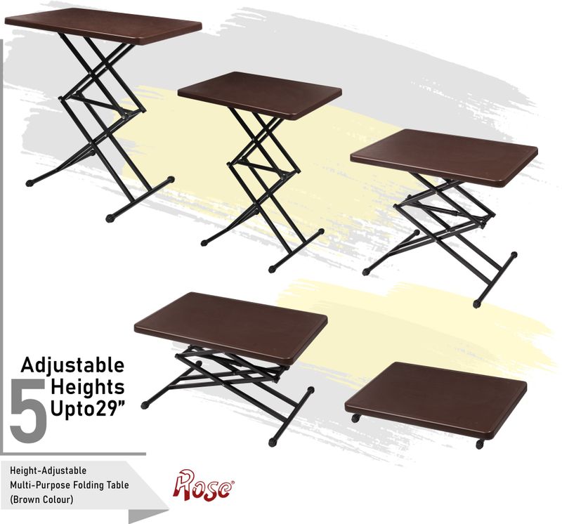 Rose Designer Chairs Wood Portable Laptop Table - Image 6
