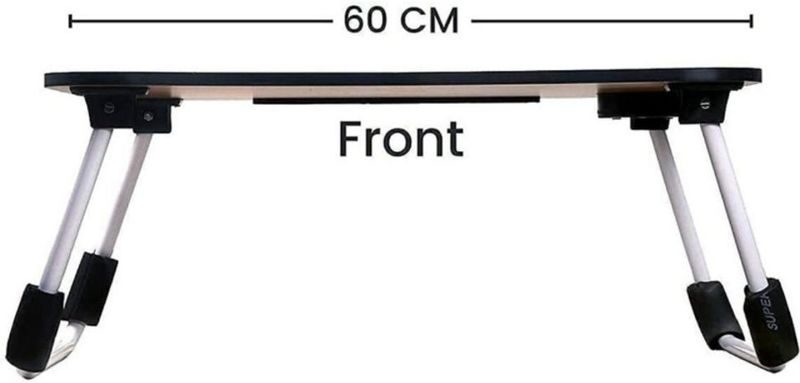 FurniGully Black Line1 Plastic Study Table - Image 6
