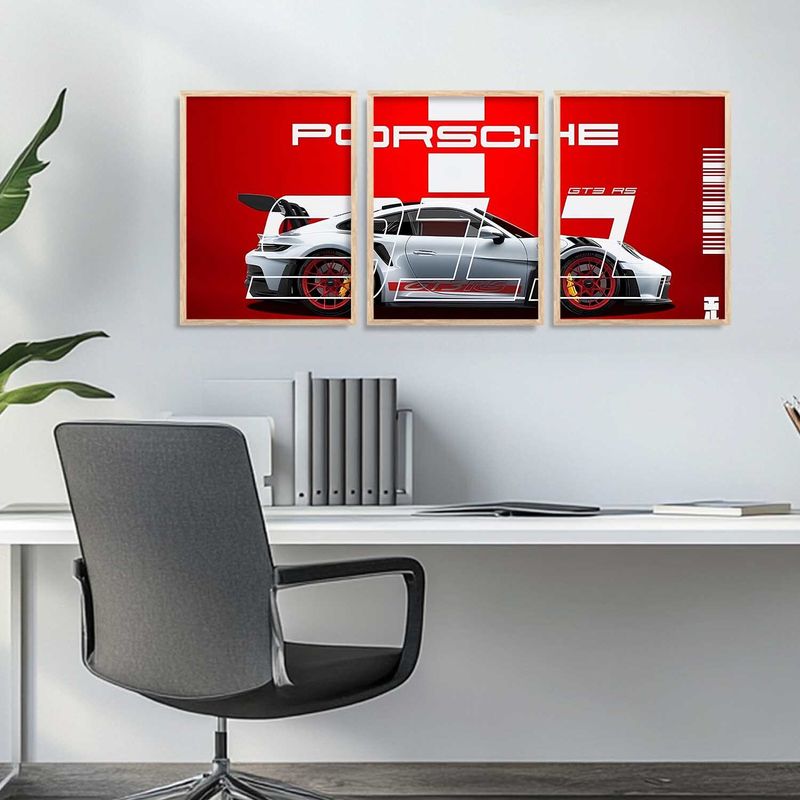 Hothouse Porsche 911GT3 RS Framed Poster - Image 5