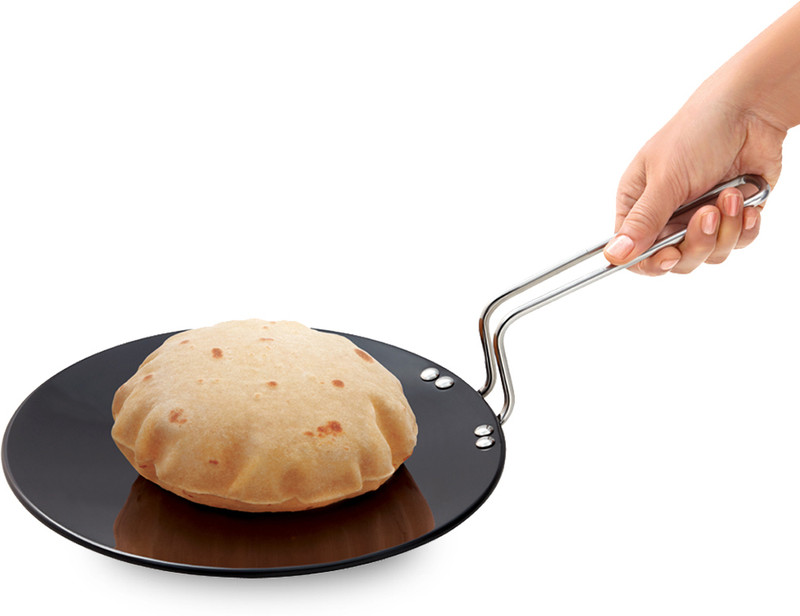 Hawkins Hard Anodised Roti Tava (IART24) Tawa 24 cm diameter Hard Anodised, Induction Bottom