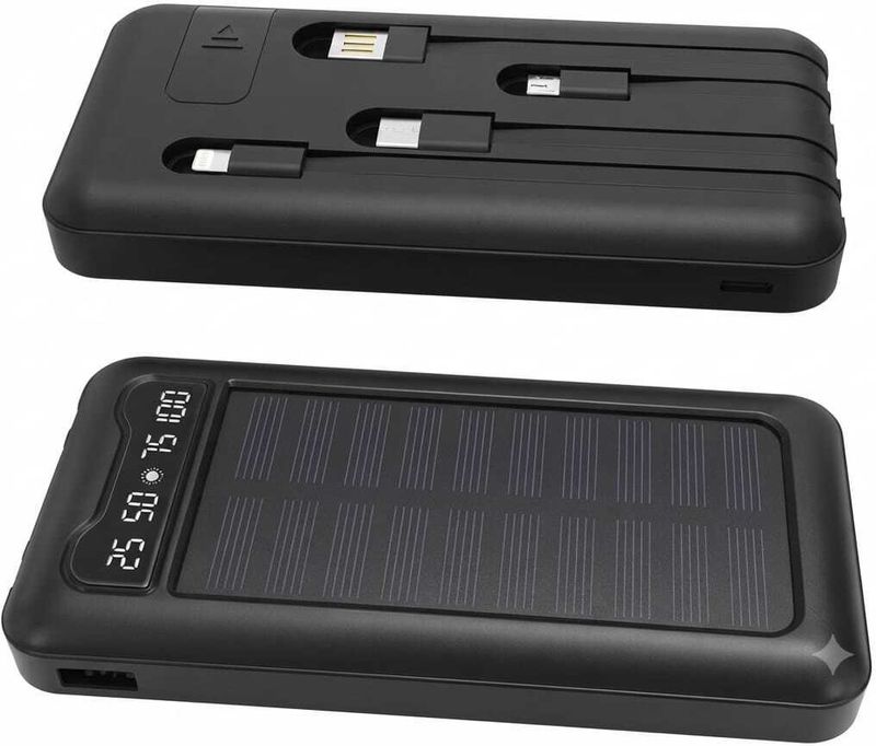 FAHIG 20000mAh 18W Power Bank, Black - Image 2