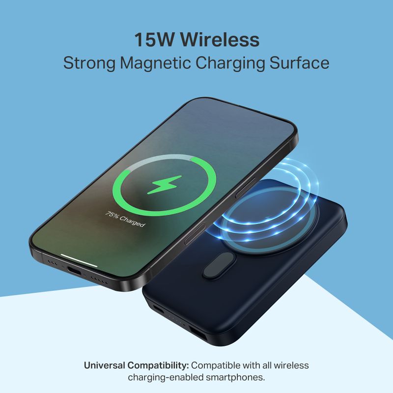 boAt 10000 mAh 22.5W MagSafe Power Bank - Image 5