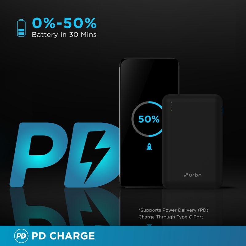 URBN 20000 mAh 22.5W Nano Power Bank - Image 4