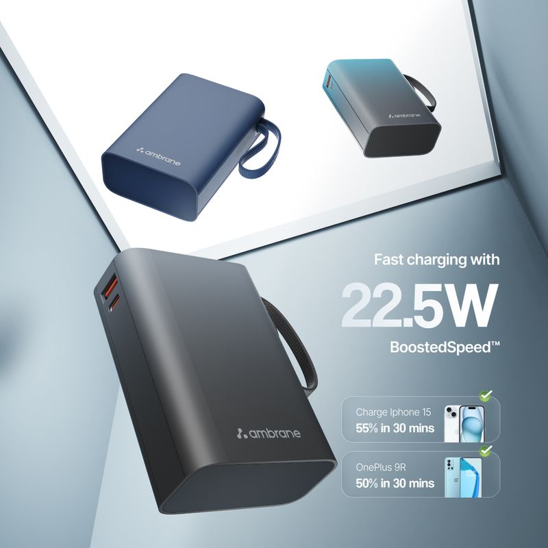 Ambrane 20000 mAh 22.5W Power Bank - Image 6
