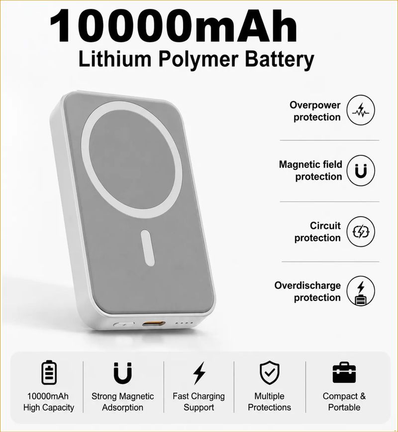 APG 10000 mAh 22.5W Wired & Wireless Charger - Image 2