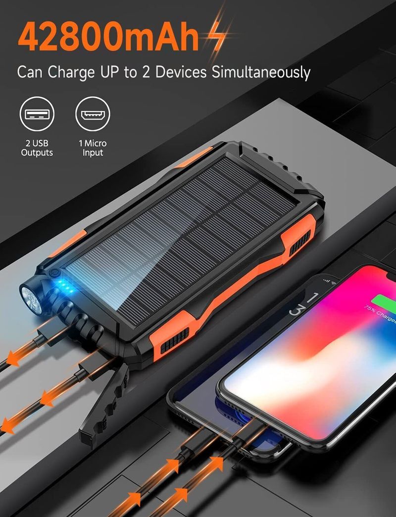 oukafen 42800 mAh 20W Ultra Compact Power Bank - Image 5