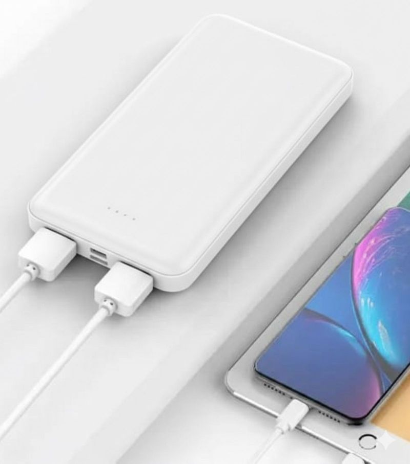 AMYTEL 10000 mAh 18W Compact Power Bank White - Image 5