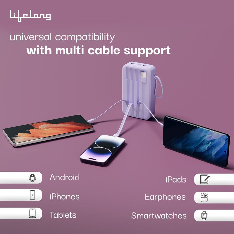 Lifelong 20000 mAh 22.5 W Power Bank - Image 4