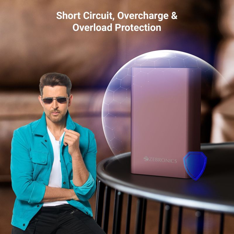 ZEBRONICS 20000 mAh 22.5W Power Bank (Raspberry) 5 L - Image 6