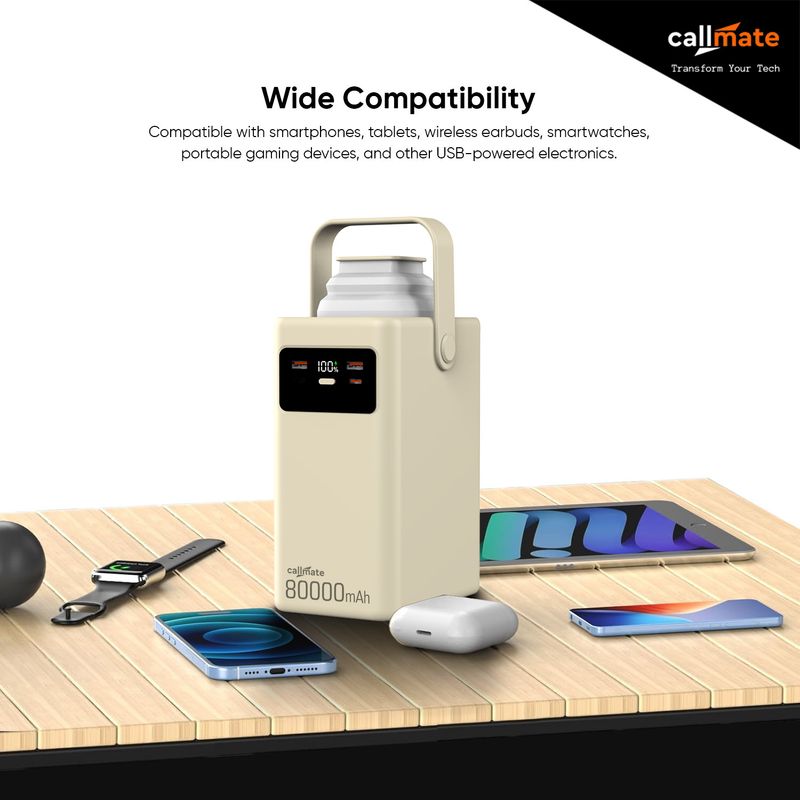 Callmate 80000 mAh 23W Power Bank - Image 5