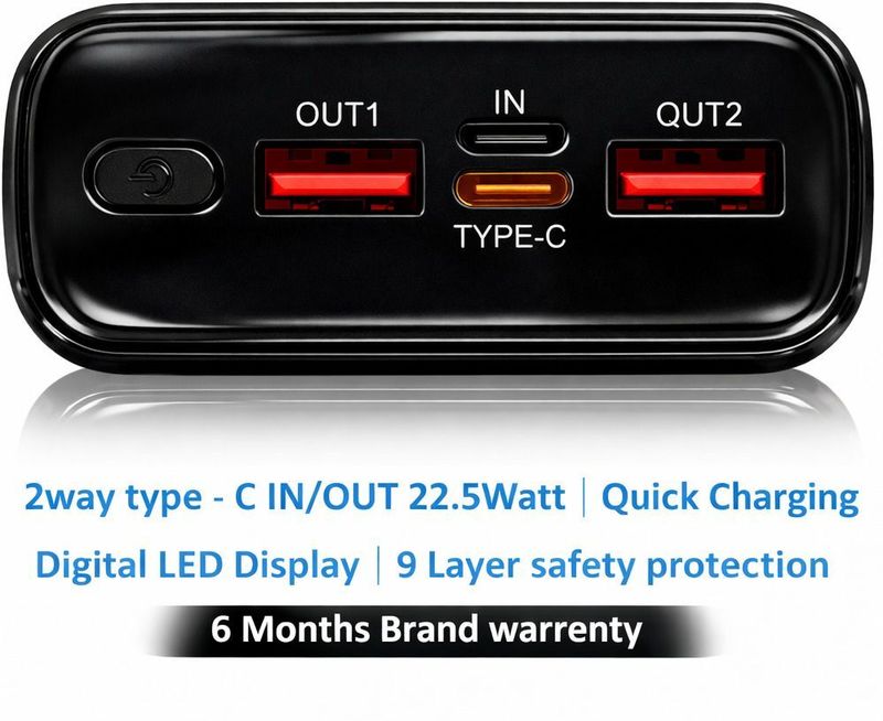Binori 30000 mAh 22.5W Compact Power Bank - Image 4