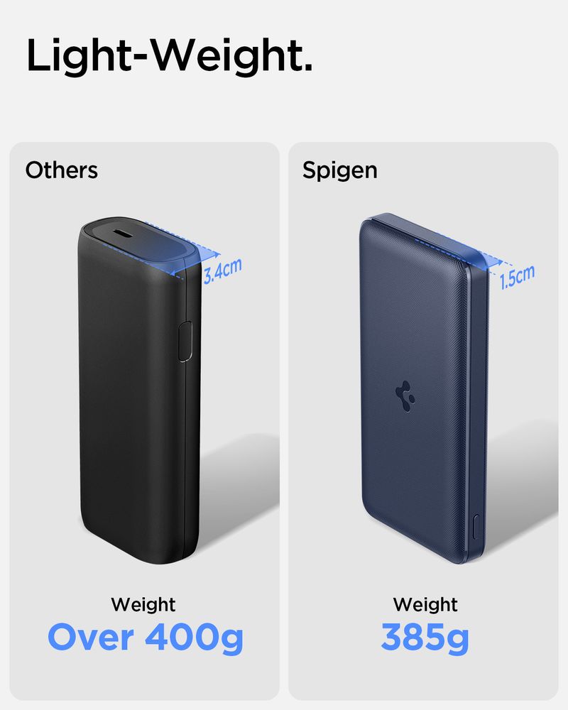 Spigen 20000 mAh 22.5W Slim Power Bank - Image 5