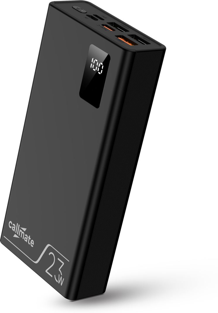Callmate 20000 mAh 23W Power Bank (Black) - Image 2