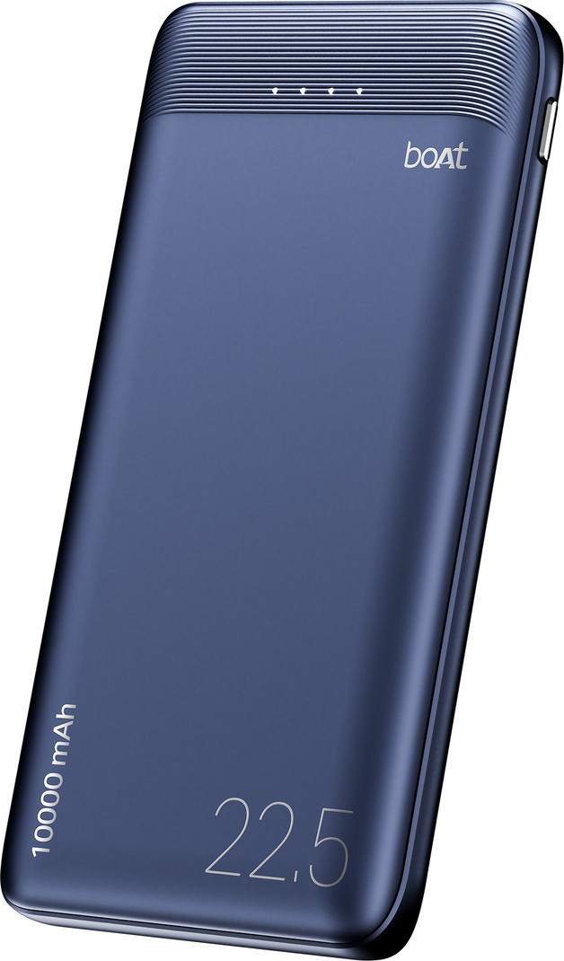 10000 mAh Power Bank (Electric blue, Lithium Polymer, for Laptop, Mobile, Speaker, Tablet)