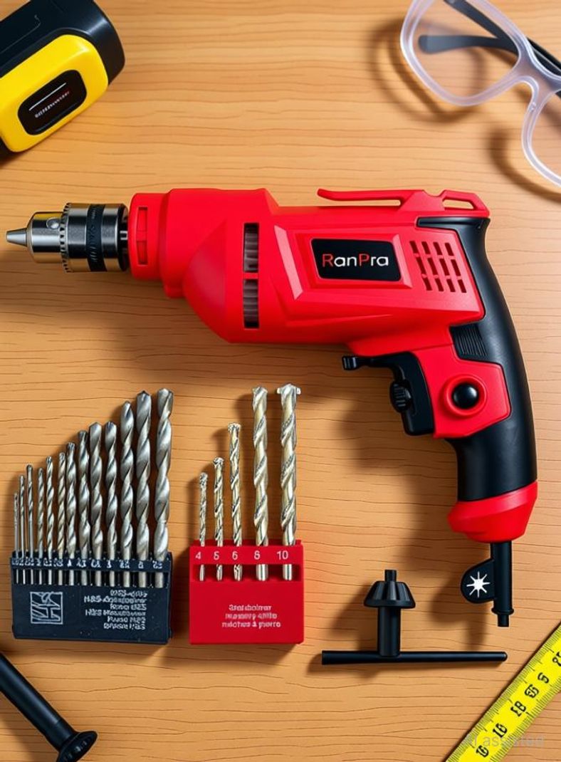 RanPra 10mm 600W Corded Drill Machine - Image 2