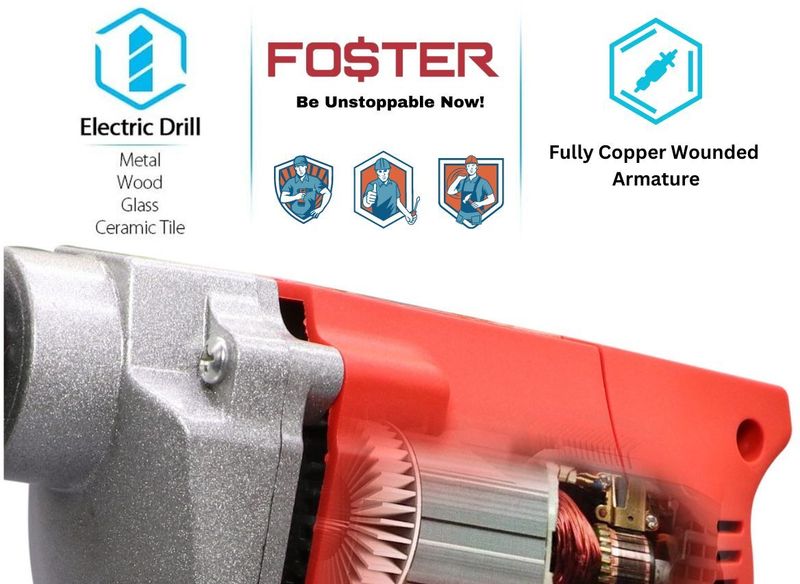 FOSTER FPD-010A Drill Machine with 5 bits - Image 6